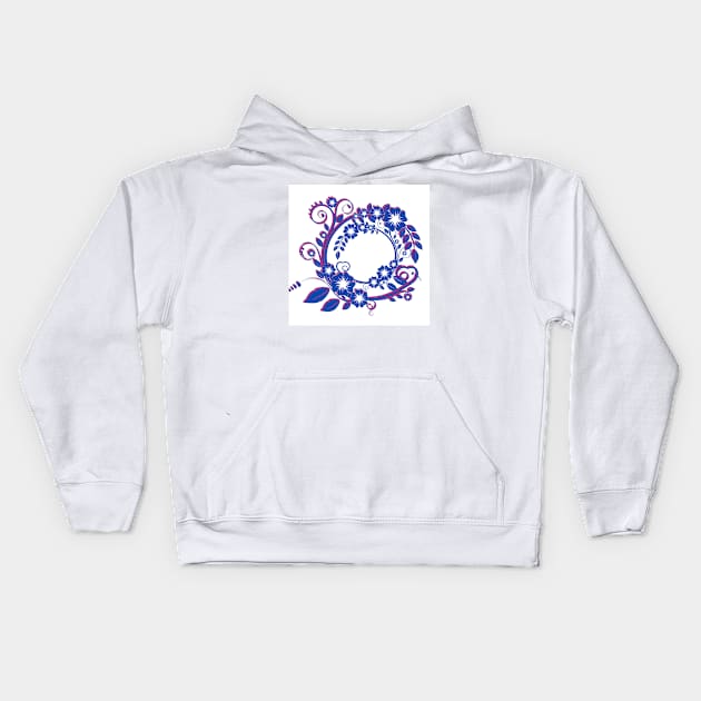 Wreath Kids Hoodie by Learner